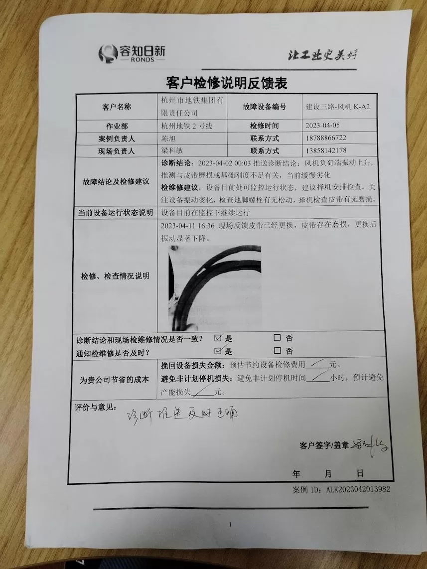 Hangzhou Metro Group Co., Ltd. Jianshe San Road - Fan K-A2